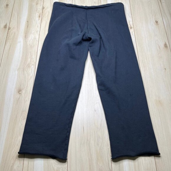 Yeezy Yzy Kanye West Vultures Men’s Black Drawcord Heavyweight Sweatpants Size 7 - Picture 2 of 11